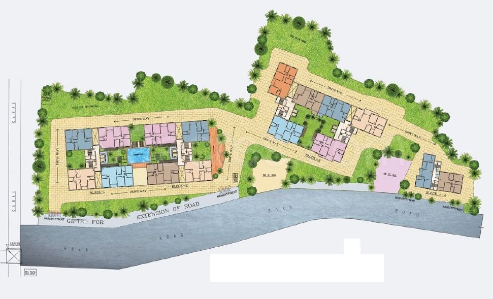 Jain Dream One Site Map